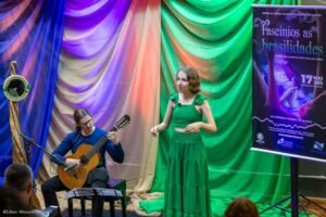 Apresentação dos alunos de canto do Conservatório Maestro Paulino