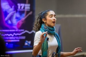Apresentação dos alunos de canto do Conservatório Maestro Paulino
