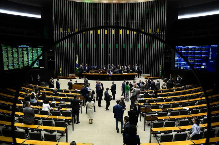 Além da análise de vetos de Lula a aprovações do Congresso, sessão pode ter leitura do pedido de CPMI do INSS - Foto: Marcos Oliveira/Agência Senado