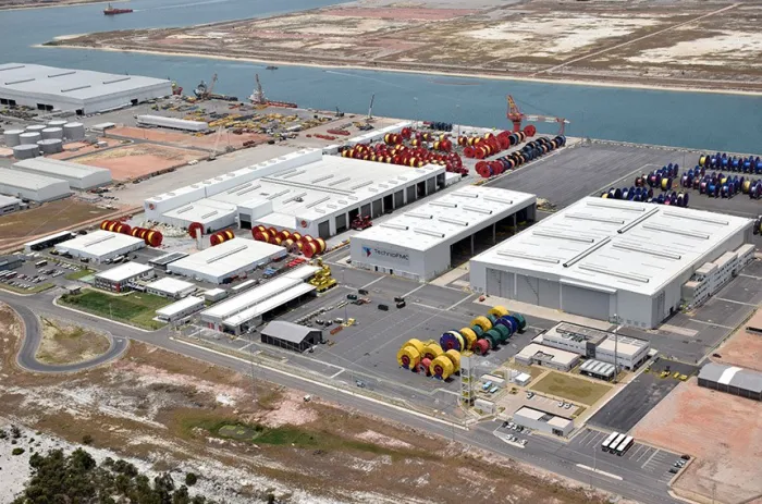 ZPE do Porto do Açu, em São João da Barra (RJ), será uma onde as empresas terão que usar energia renovável - Foto: Prumo Logística