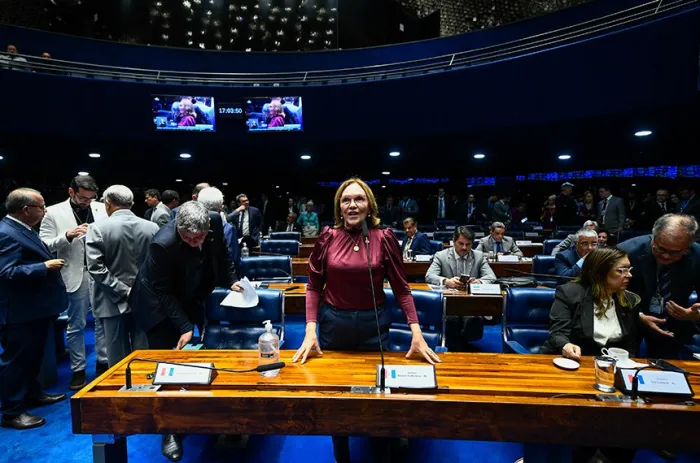 Zenaide foi a relatora da MP, aprovou emendas para aumentar a transparência do programa - Foto: Carlos Moura/Agência Senado