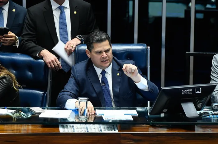 Presidente Davi Alcolumbre comunicou a instalação da CPMI na semana passada - Foto: Marcos Oliveira/Agencia Senado