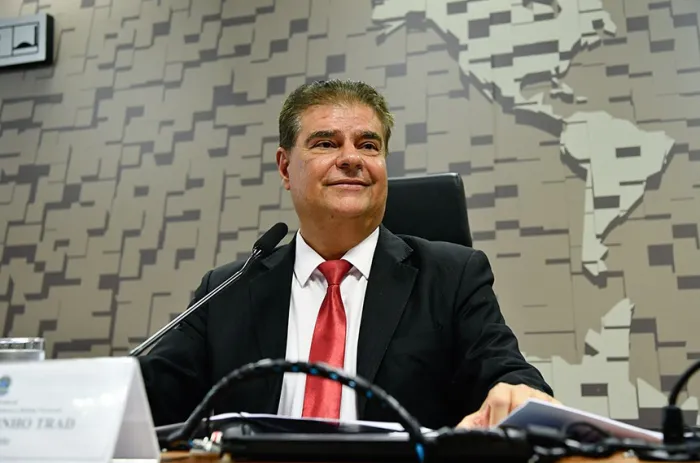 A Comissão de Relações Exteriores (CRE) é presidida pelo senador Nelsinho Trad - Foto: Geraldo Magela/Agência Senado