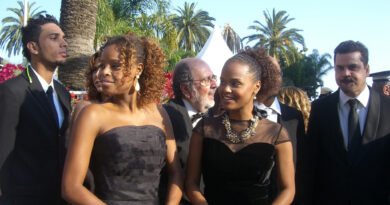 Cadu Barcelos, Roberta Rodrigues, Cacá Diegues (ao fundo), Cintia Rosa e Cacau Amaral.