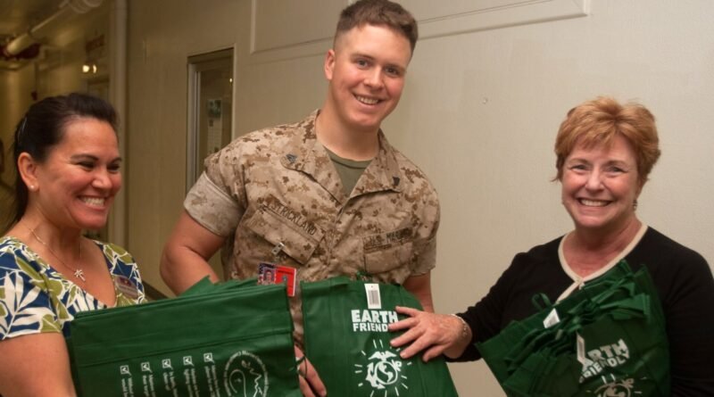 Corporal Daniel Strickland, a Marine Air Ground Task Force planner with U.S. Marine Corps Forces, Pacific, was one of many service members to receive