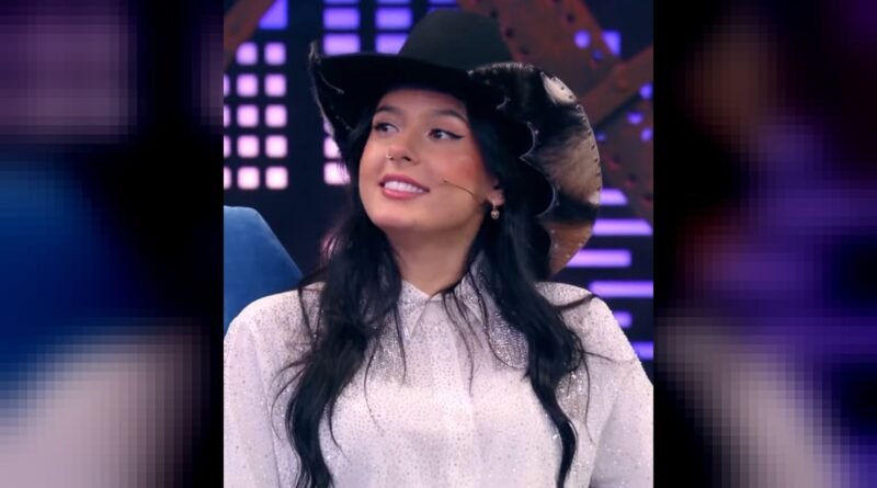 Ana Castela during the late night talk show Lady Night in 2024.