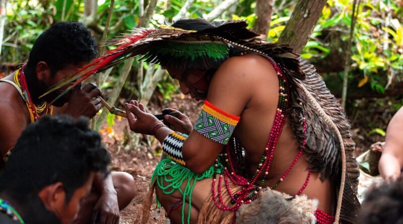 Dia da Resistência Indígena 2022, Pataxós, Aldeia Xando, Caraíva, Bahia.