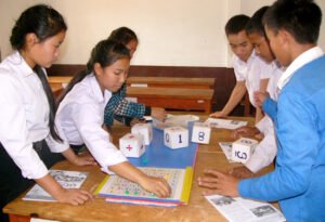 Number literacy, or numeracy, consists of many skills. An essential element is the ability to automatically do simple arithmetic operations, thus free