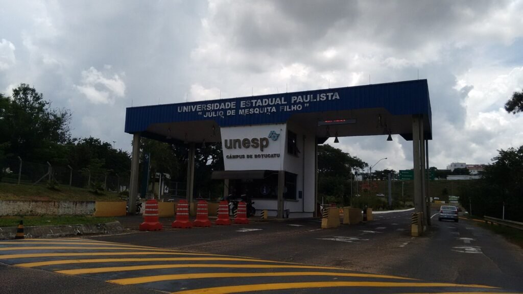 Portaria de entrada da UNESP, Campus de Botucatu