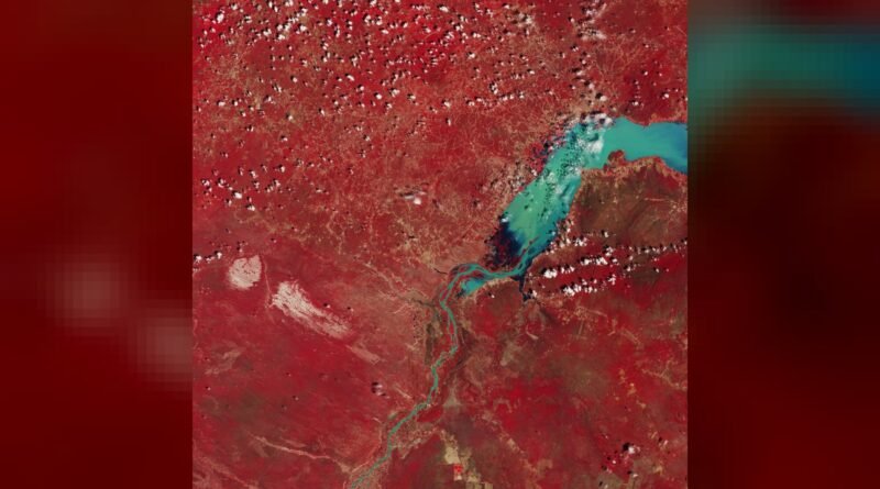 This Copernicus Sentinel-2 image highlights part of the São Francisco River in eastern Brazil.With a course of 2914 km, the São Francisco is the fourt