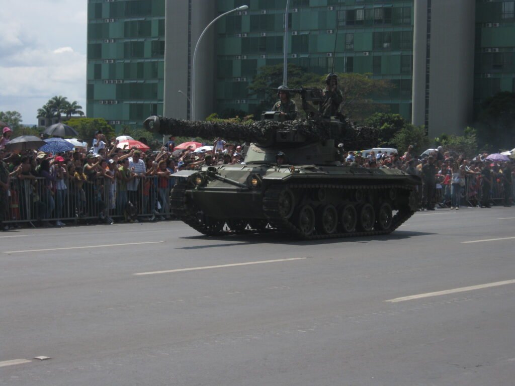 Tanque militar brasileño