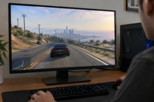 Por que cenários de jogos de mundo aberto demoram para aparecer